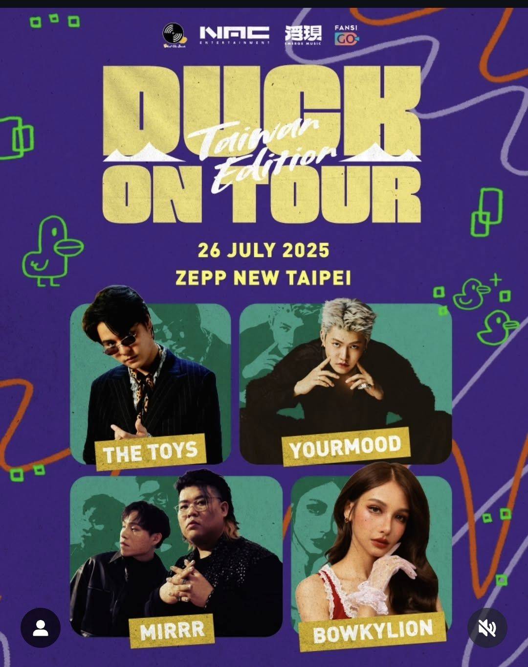 DUCK ON TOUR - TAIWAN EDITION