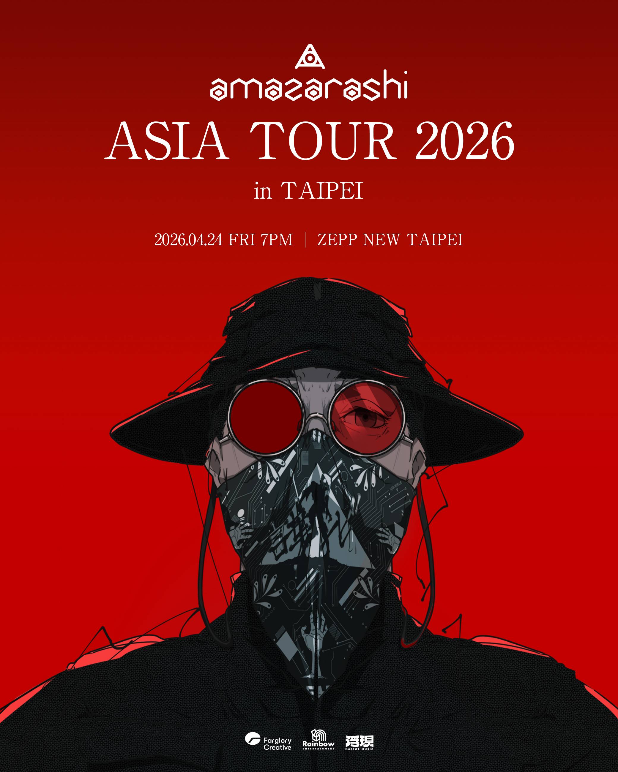 amazarashi ASIA TOUR 2026 in TAIPEI